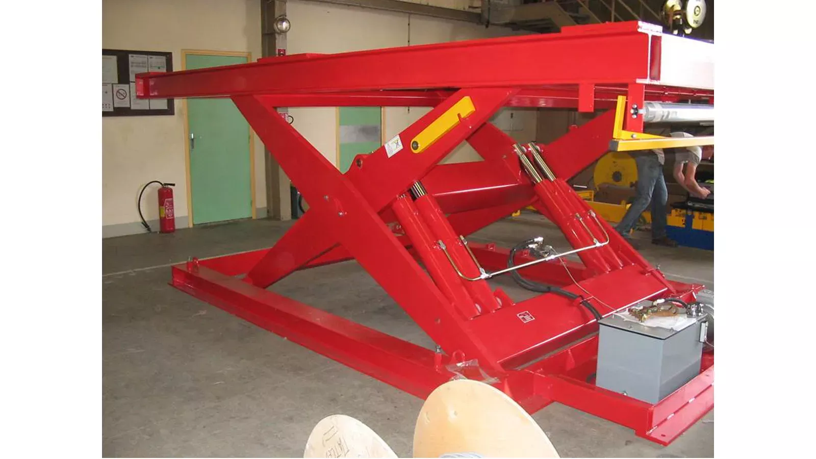 Table élévatrice de palettisation 7000 Kg